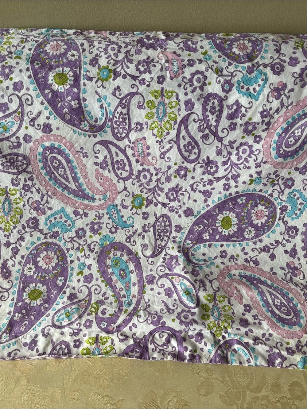 Pottery Barn Kids floral paisley